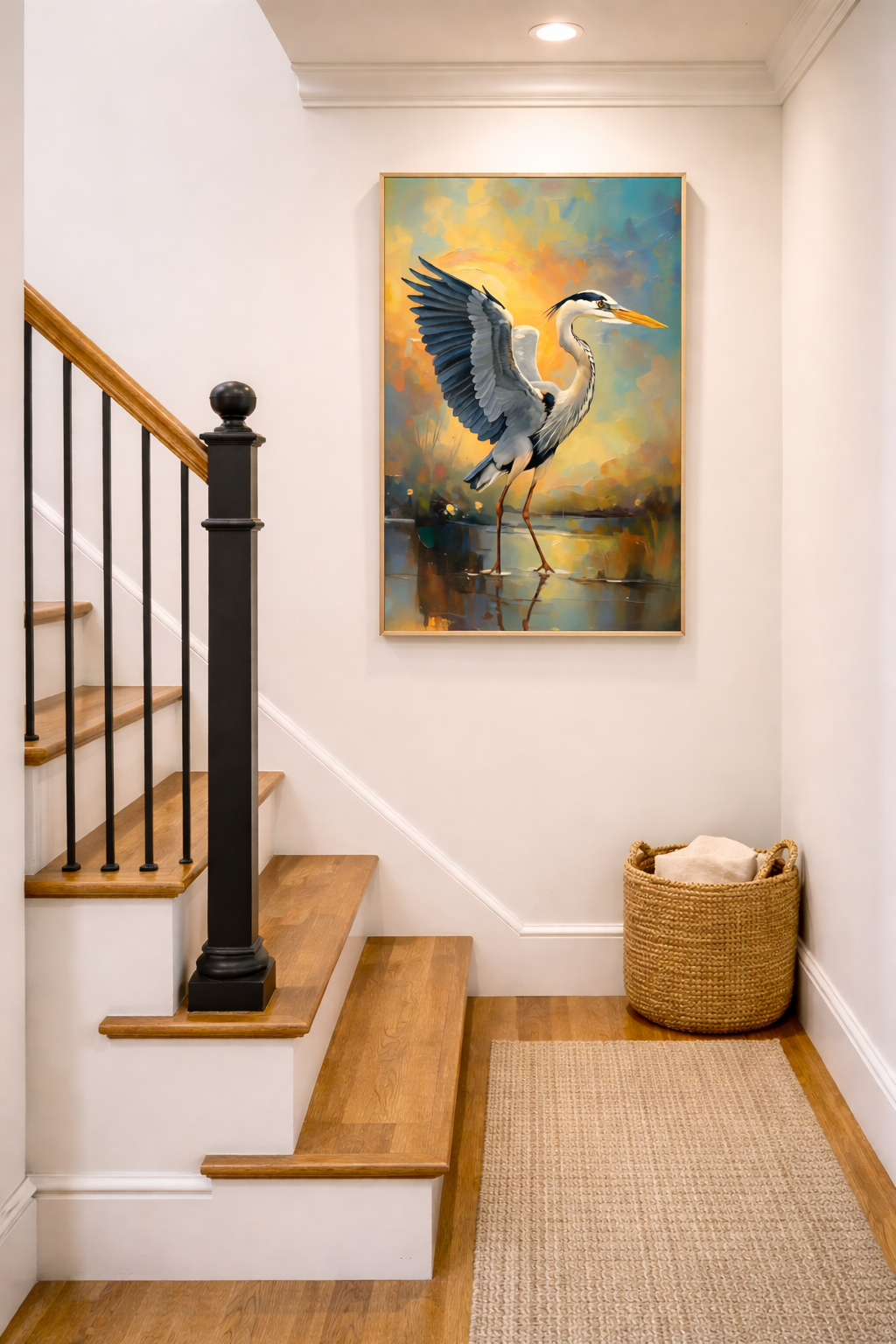 Best Tall Vertical Coastal Wall Art Ideas for Narrow Spaces (Entry, Staircase, Bedroom & Bath)