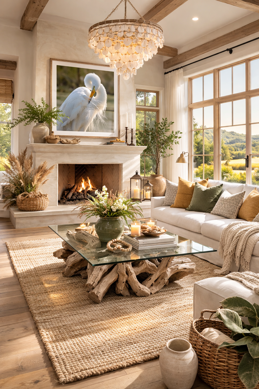 Why Nature Photography Works So Well in Warm Neutral Interiors