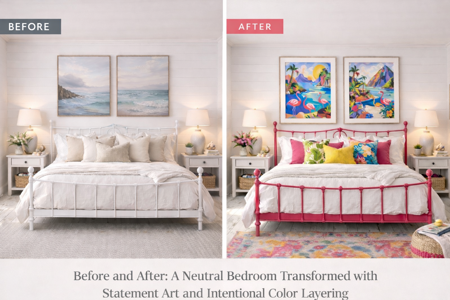 How to Add Color to a Neutral Room Without Replacing Furniture