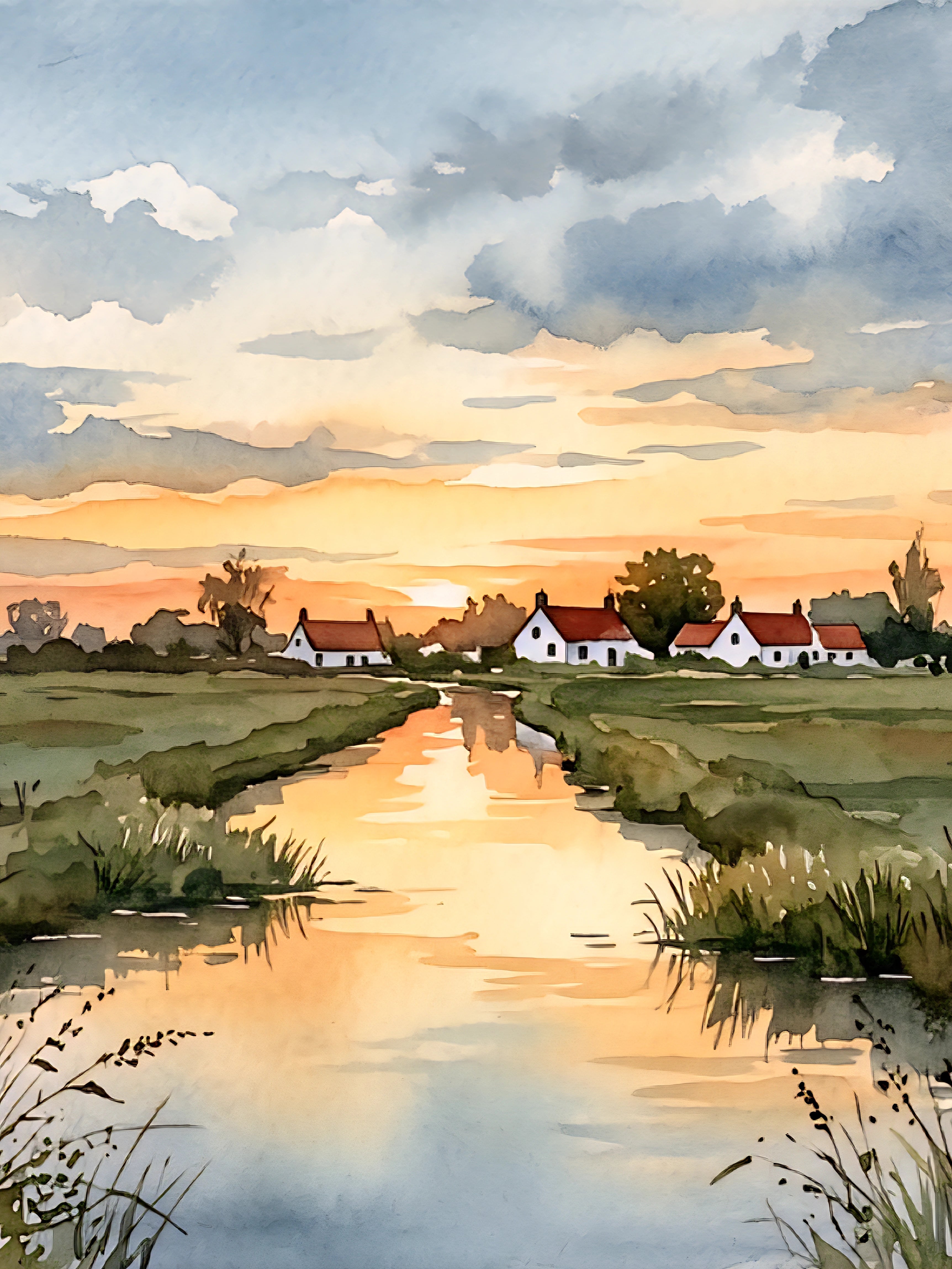 Golden Horizon Landscapes