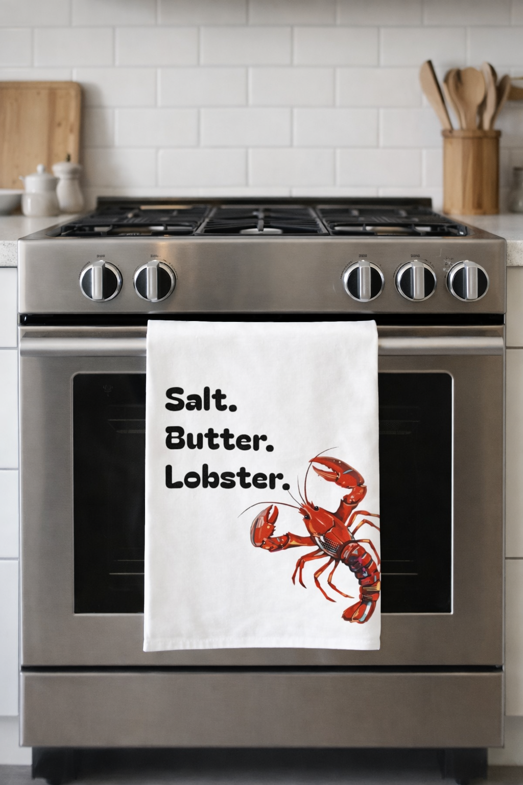 Lobster Wall Art Bundle (Set of 4) – Coastal Maine Kitchen Decor – Printable Download – Red Lobster Beach Prints – 2:3 3:4 4:5 5:7 Ratios