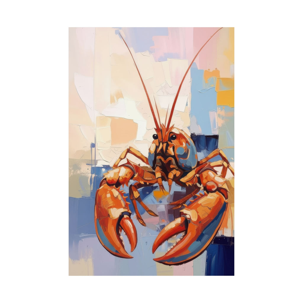 Lobster Wall Art Bundle (Set of 4) – Coastal Maine Kitchen Decor – Printable Download – Red Lobster Beach Prints – 2:3 3:4 4:5 5:7 Ratios