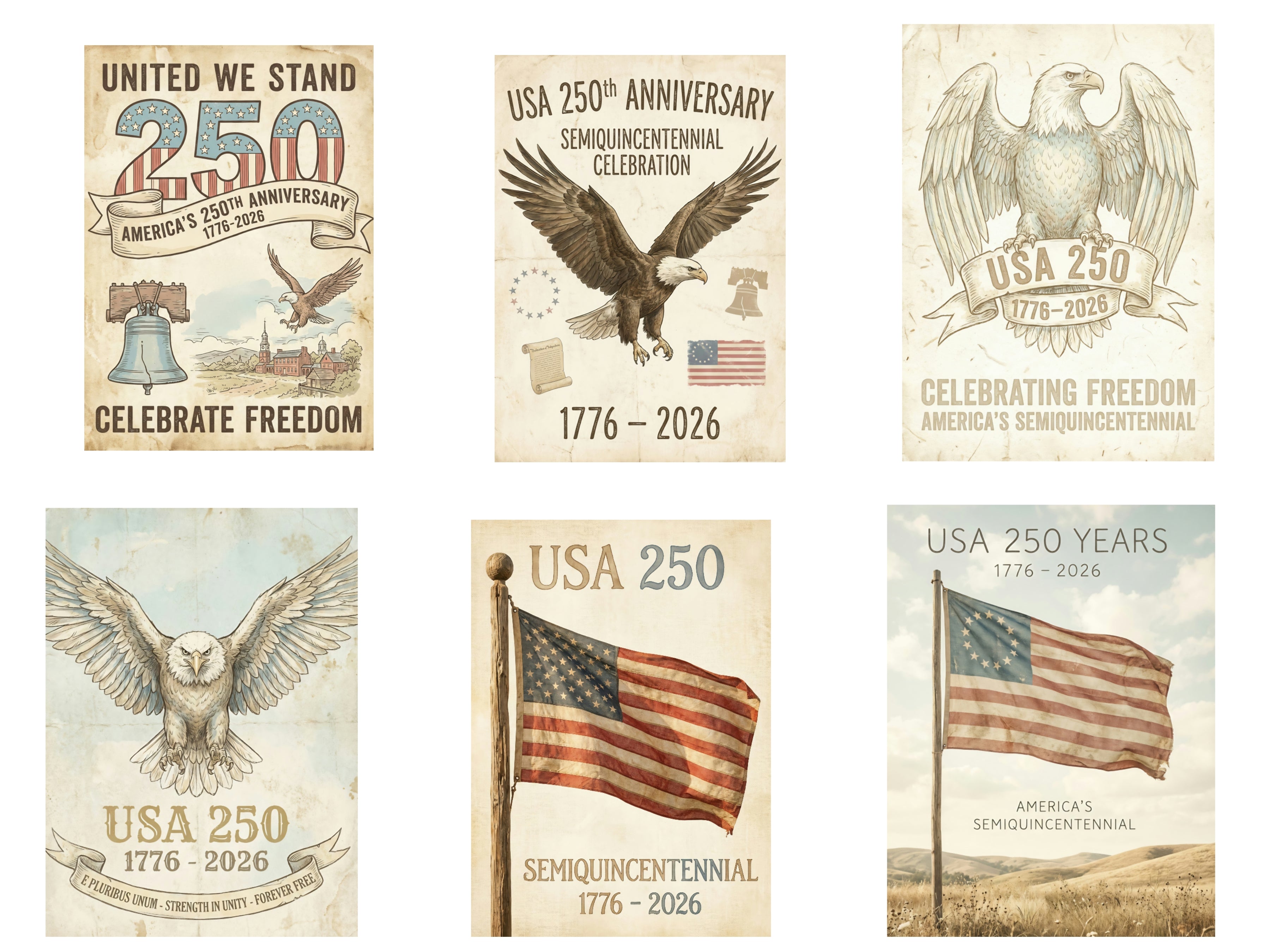 6 posters