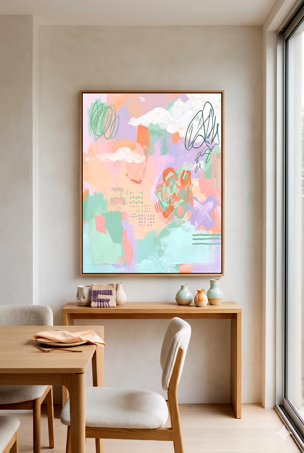 Easy Gallery Wall Set Bundle Printable Art  | 6 Coastal  Prints Sailboat Flamingo